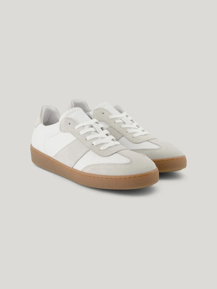 Summum Suede Trainers Off White