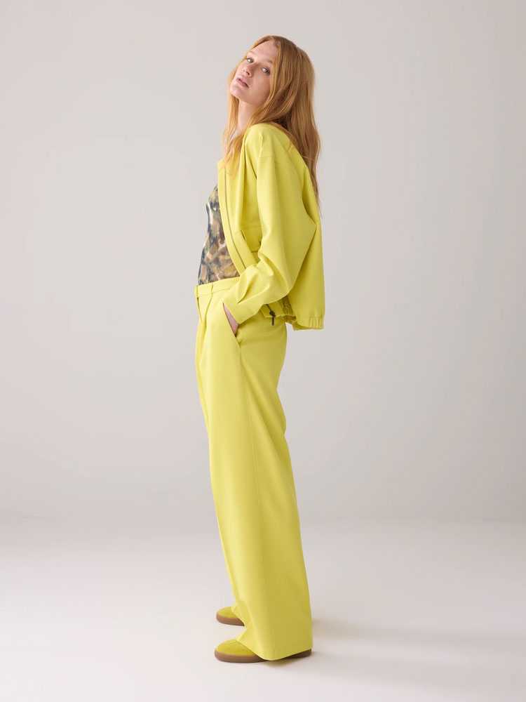 Summum Trousers Mimosa Yellow