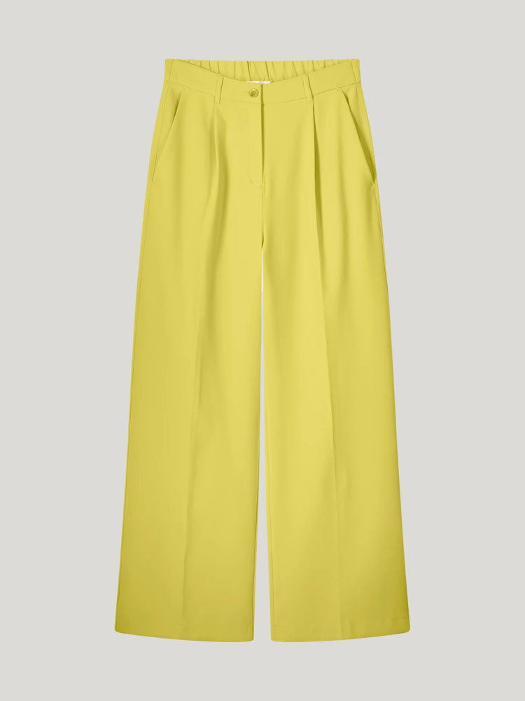 Summum Trousers Mimosa Yellow