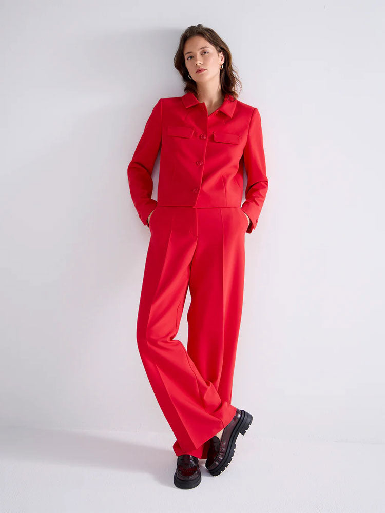 Summum Trousers True Red