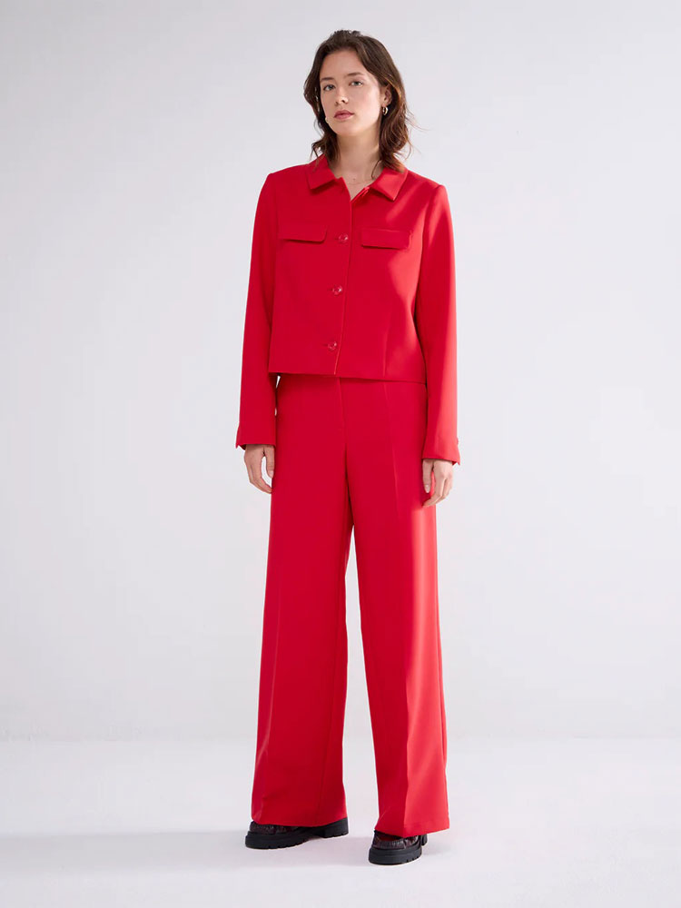 Summum Trousers True Red