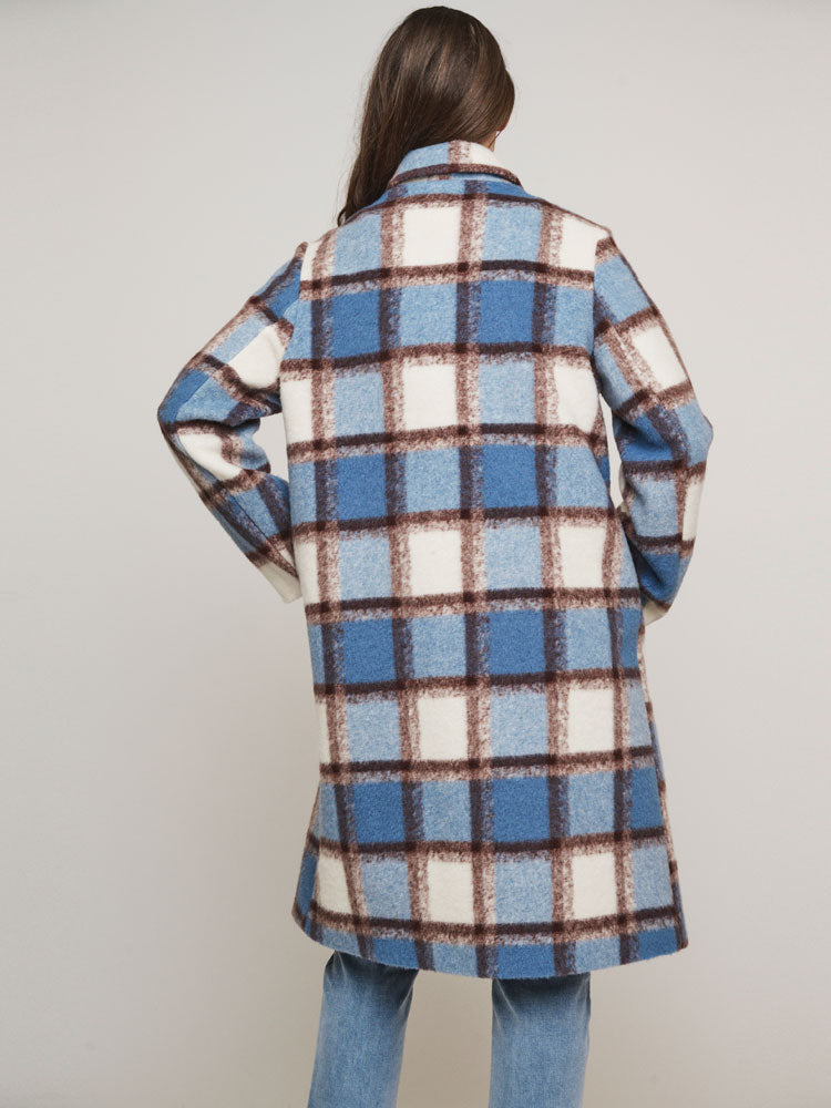 Rino &amp; Pelle Taff Coat Cloudy Check