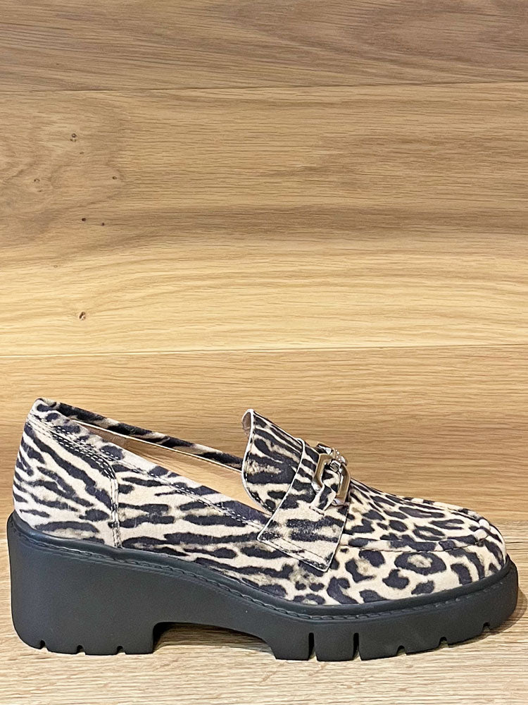 Unisa Jerica Loafers Animal Print