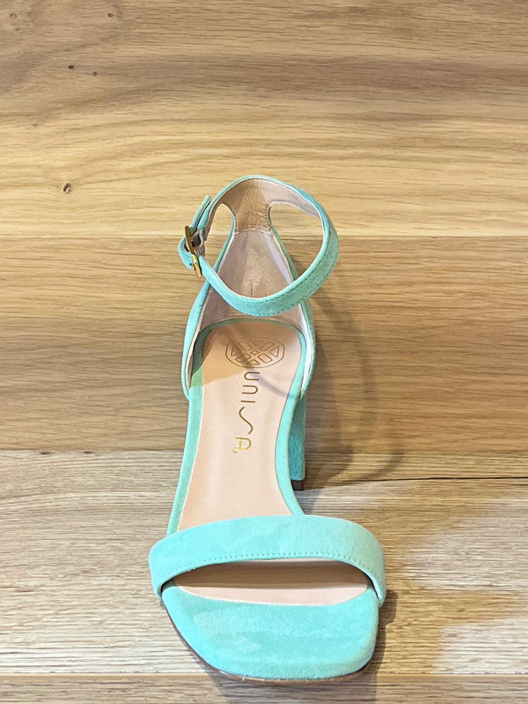 Unisa Minot Heeled Sandals Aquamarine