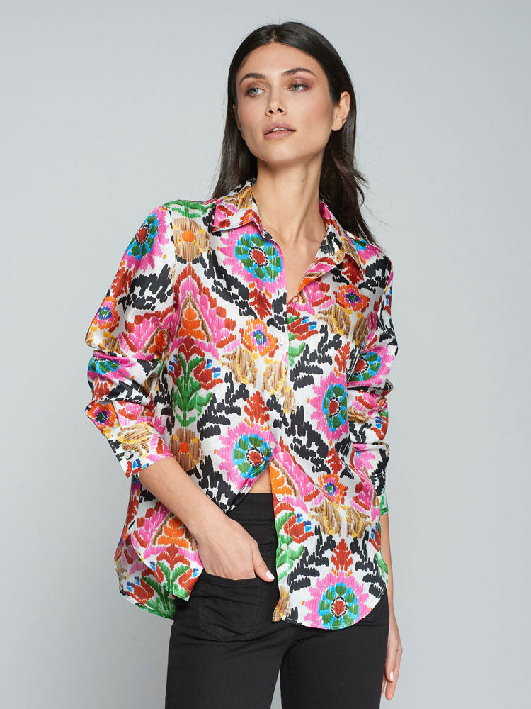 Vilagallo Gaby Silk Shirt Suzany