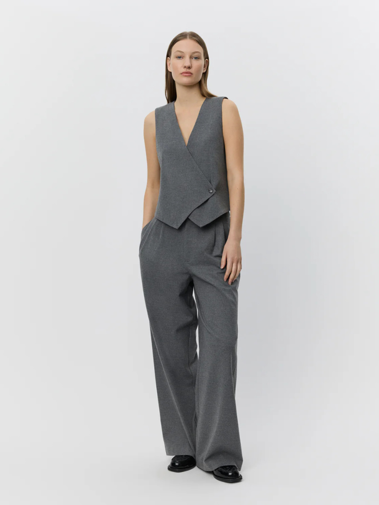Sofie Schnoor VirginaSW Vest Grey Melange