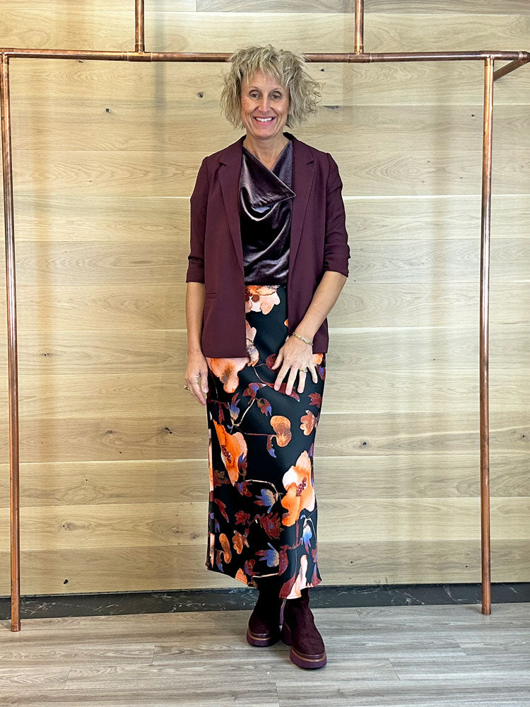 YAS Yaspella HW Maxi Skirt