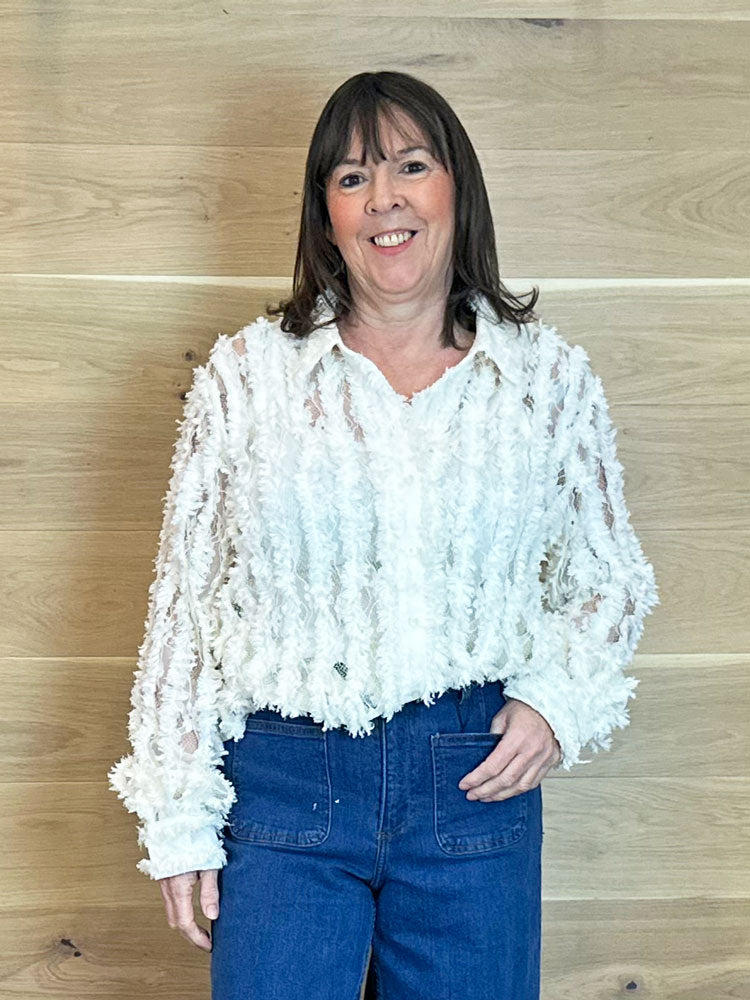 YAS Yasfrayly Long Sleeve Shirt Birch