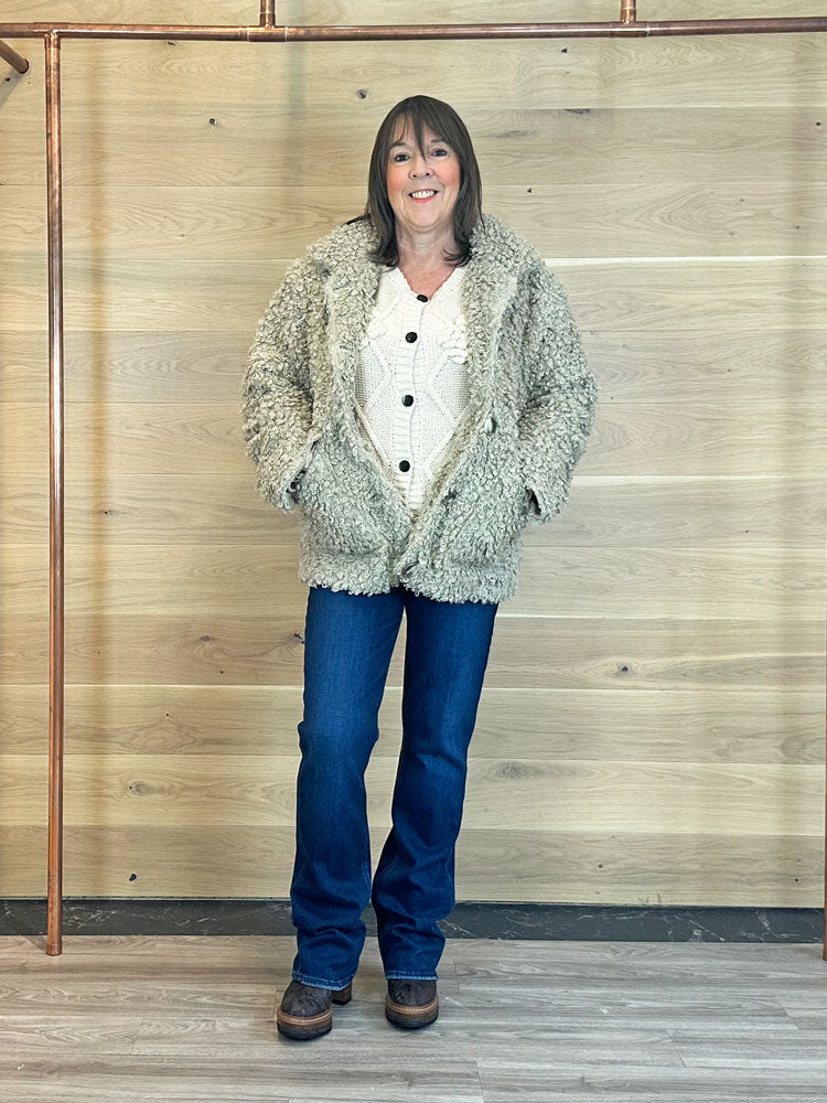 YAS Yaspelico Jacket Travertine