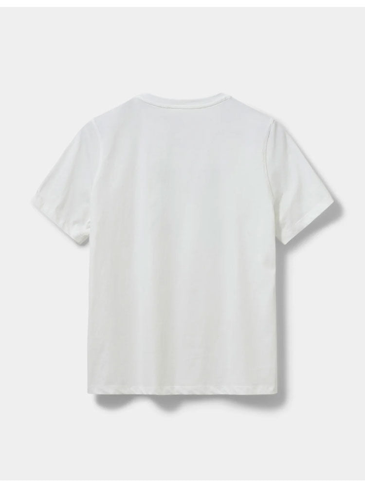 Sofie Schnoor ZenaSW Bow T-Shirt White