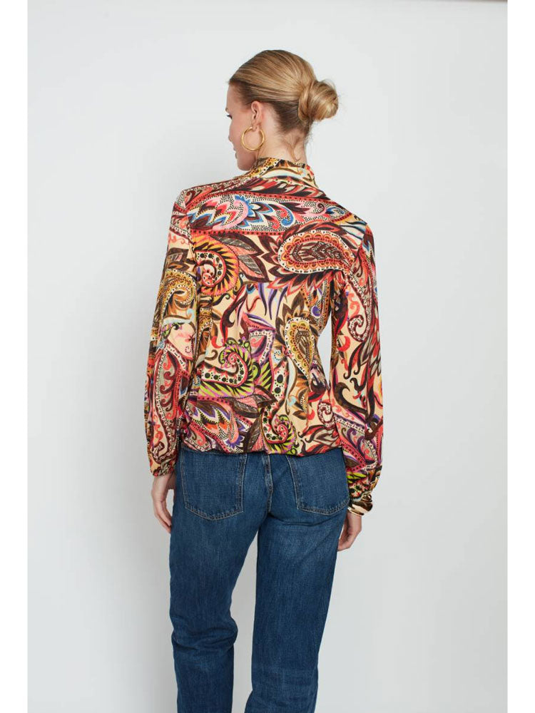Onjenu Amber Top Wild Paisley
