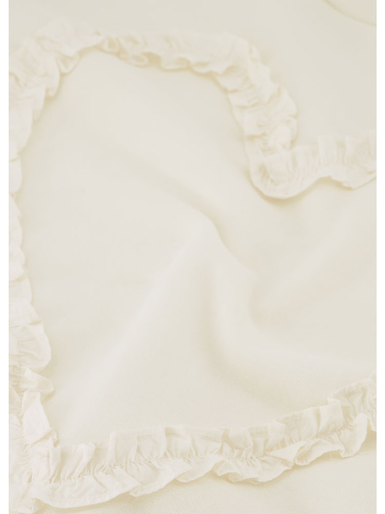Fabienne Chapot Archie Heart Sweatshirt Cosy White