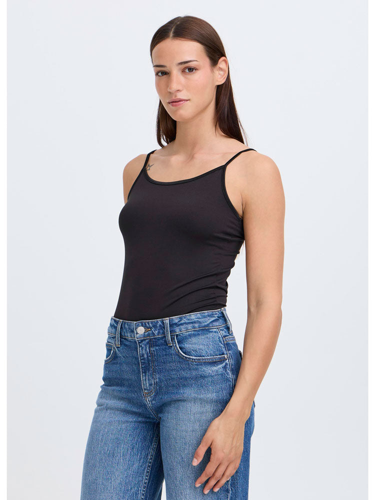 B Young ByIane Strap Top Black