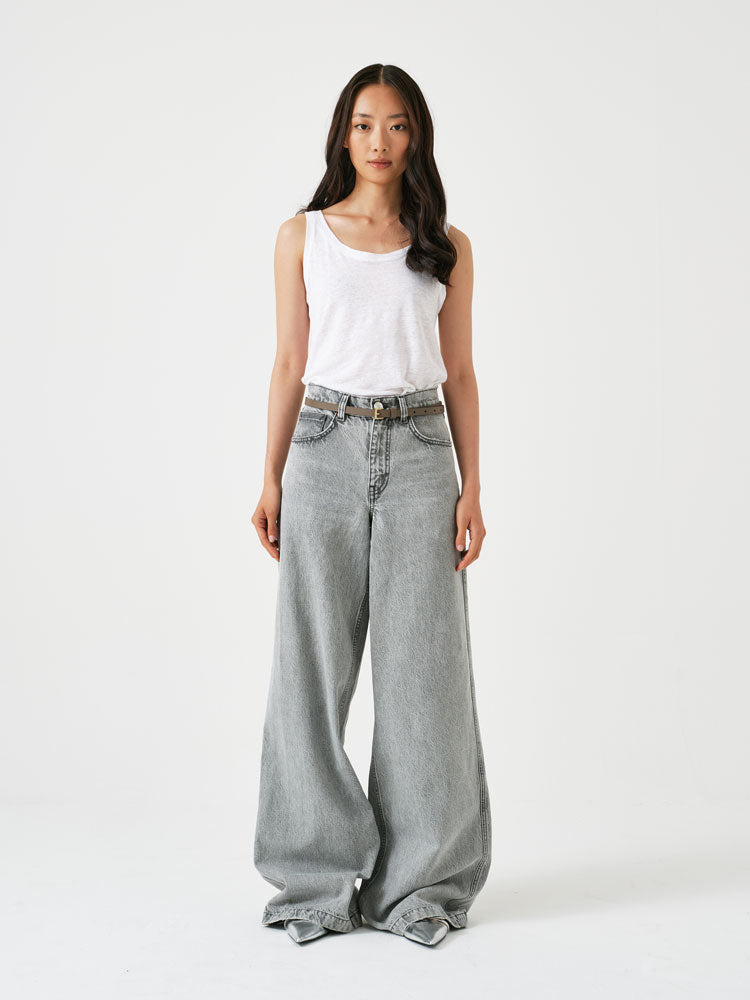 Seventy + Mochi Bay Jeans Silver Lining