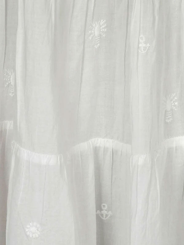 BRDR Day Ditsy Skirt White