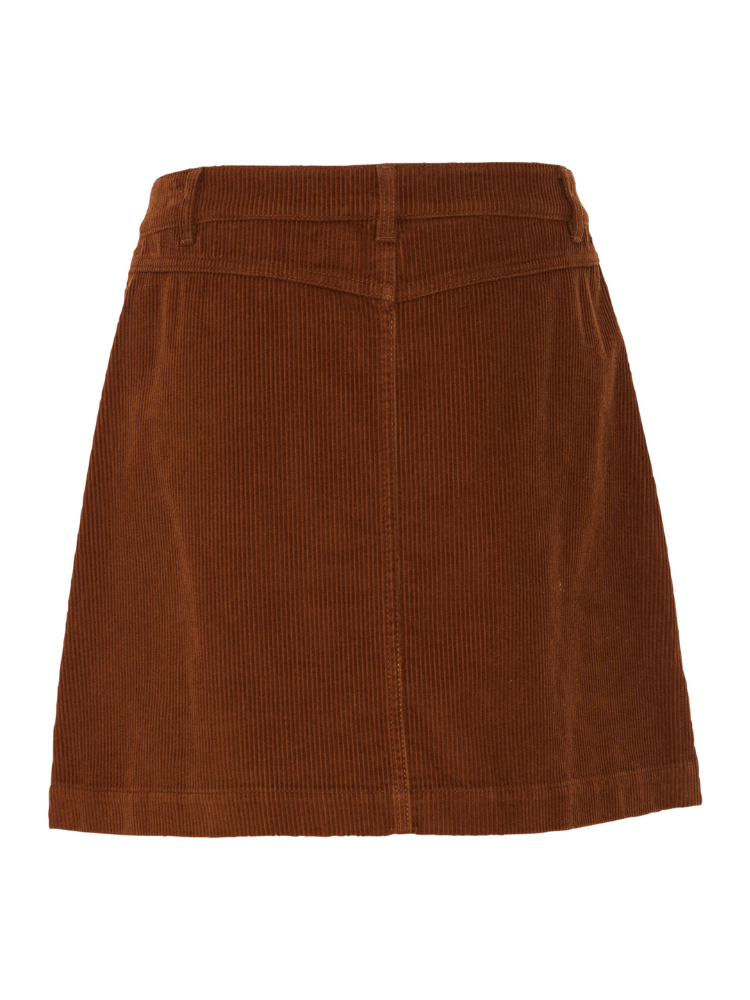 B Young ByDanna Corduroy Skirt Tan