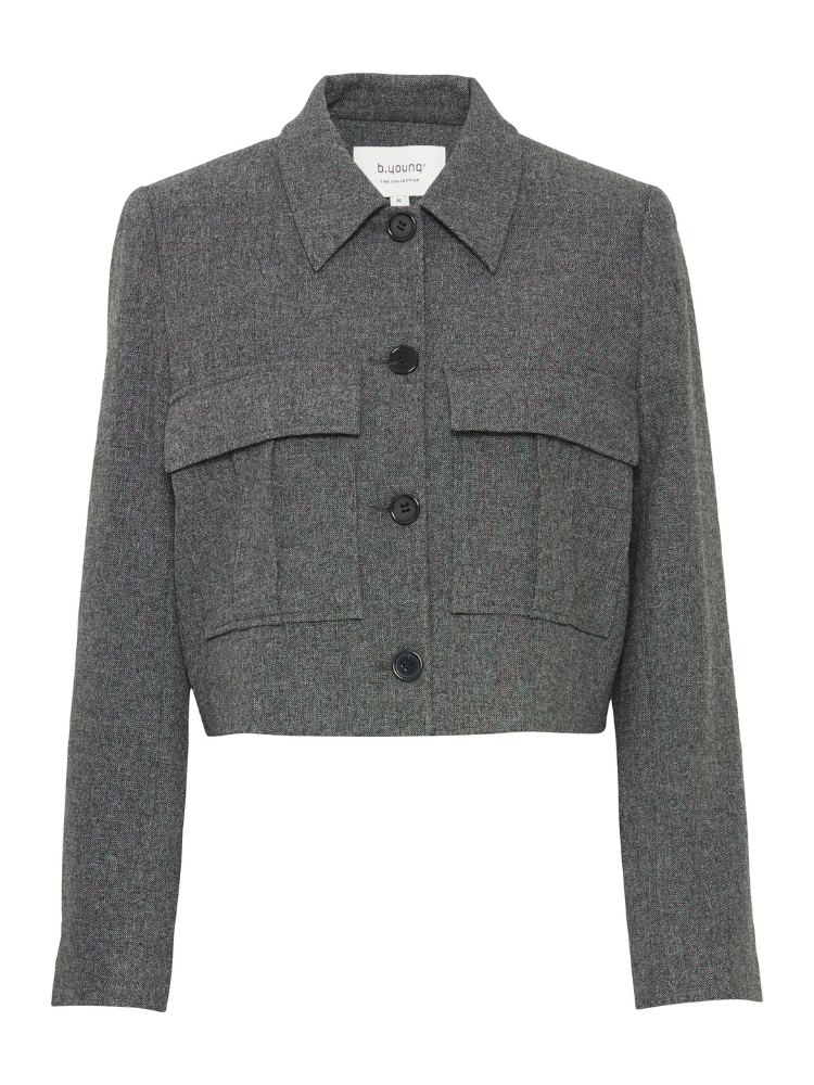 B Young ByEtona Blazer Grey