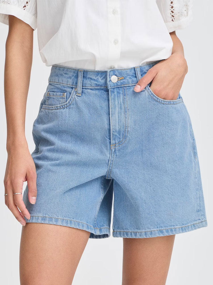 B Young ByKallie Shorts Light Blue