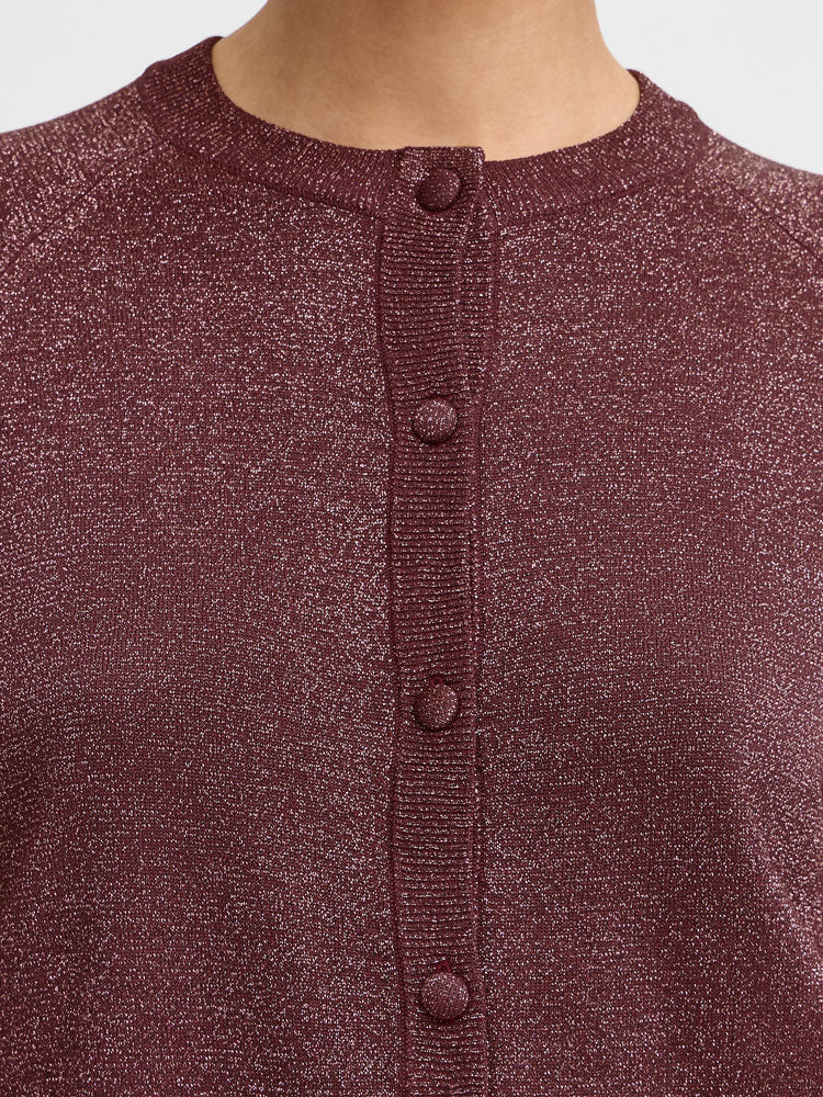 B Young ByMobbe Cardigan Fudge