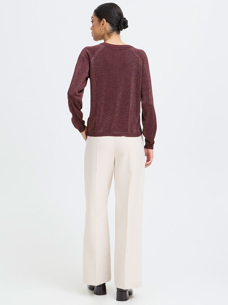 B Young ByMobbe Cardigan Fudge