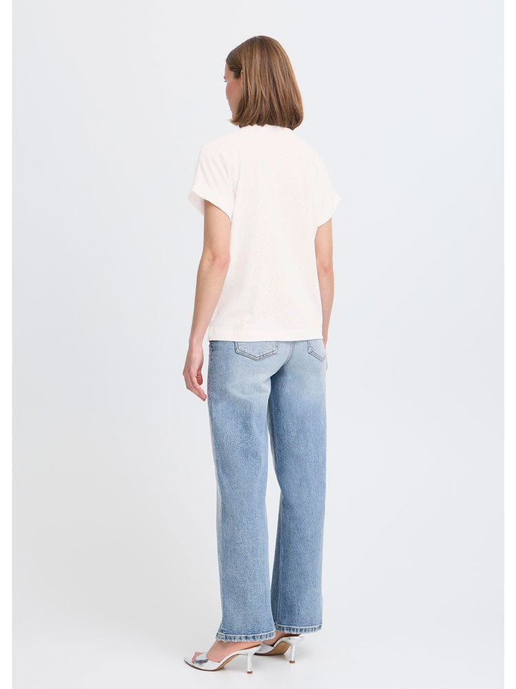 B Young BySibille Blouse Optical White
