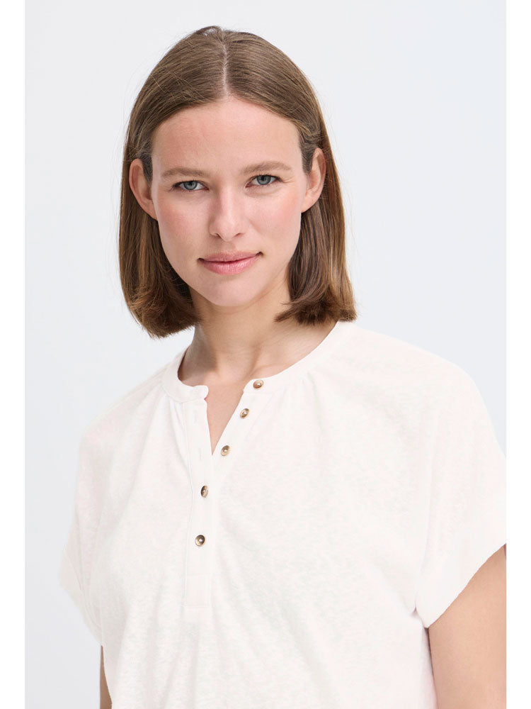 B Young BySibille Blouse Optical White