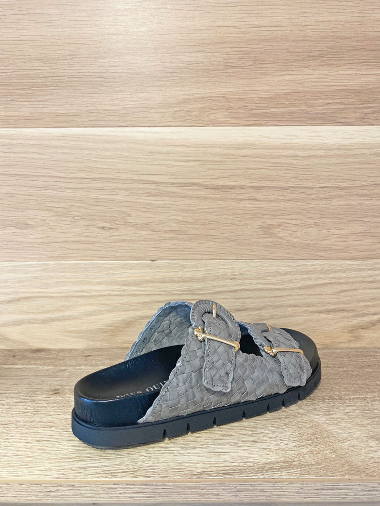 Pons Quintana Caiman Braided Slider Grey