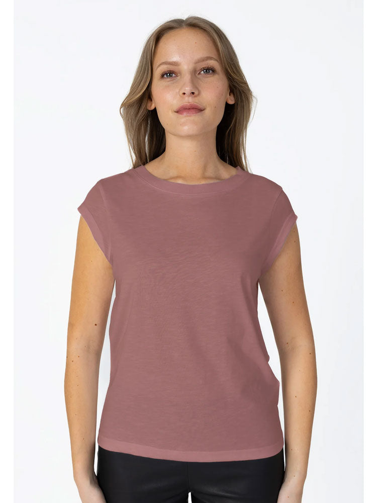 CC Heart Round Neck T-Shirt Apple Butter