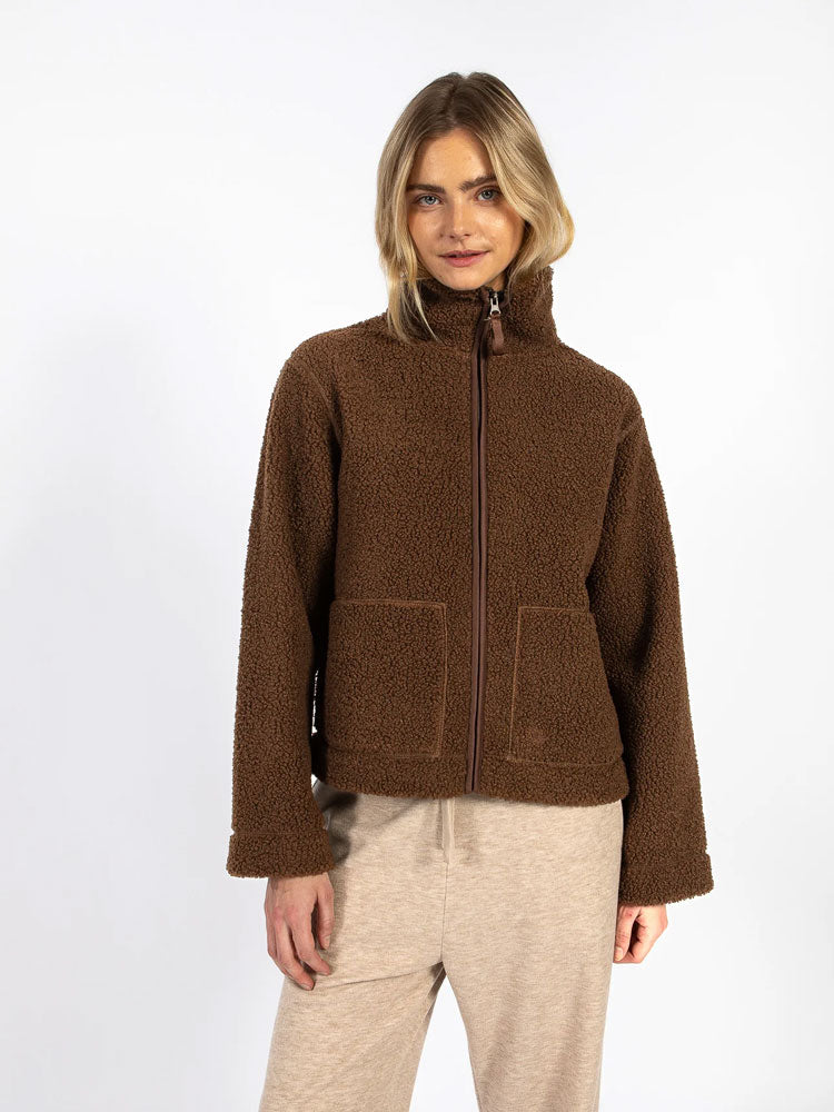CC Heart Jamie Fleece Chocolate