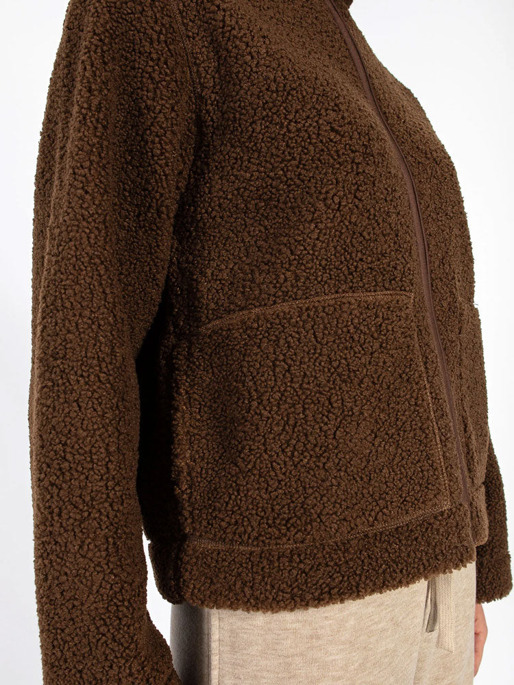 CC Heart Jamie Fleece Chocolate