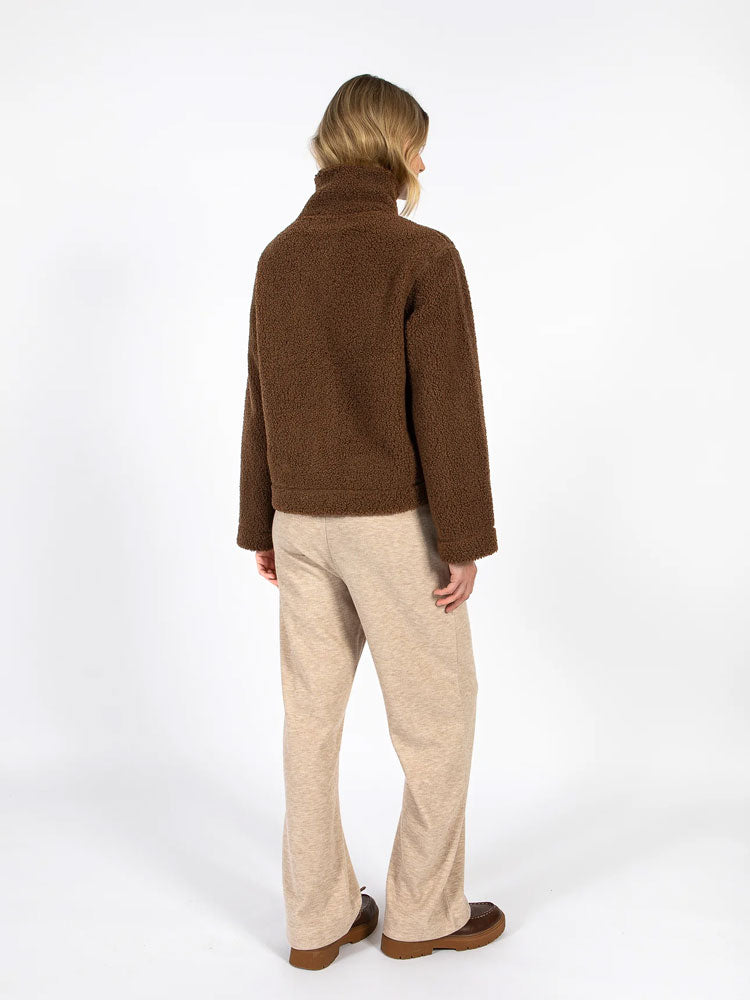 CC Heart Jamie Fleece Chocolate