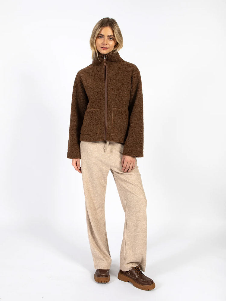 CC Heart Jamie Fleece Chocolate