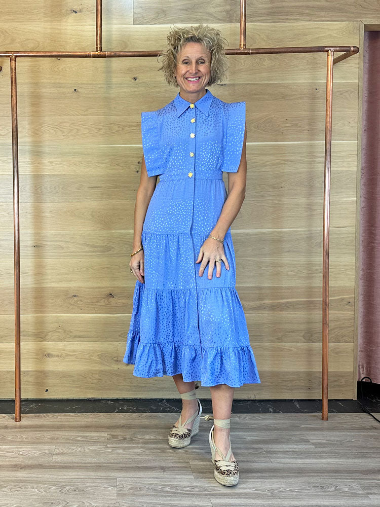 Celia B Lucero Dress Blue