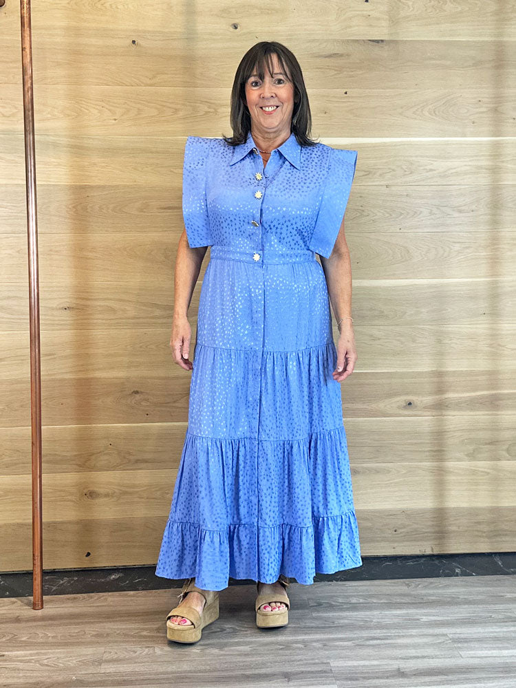 Celia B Lucero Dress Blue