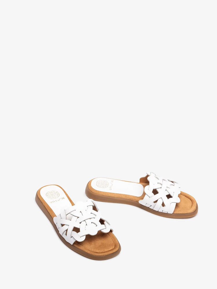 Unisa Clery Sandals White