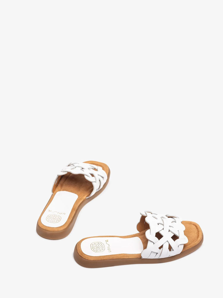 Unisa Clery Sandals White