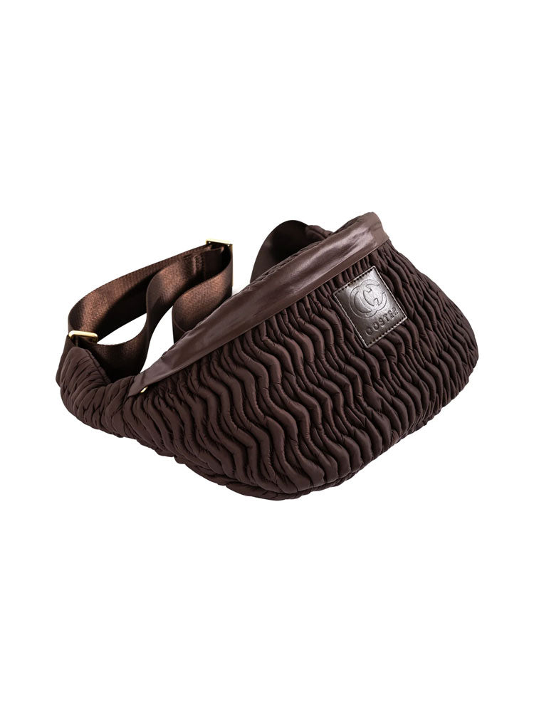Coster Copenhagen Quilted Bumbag Brown