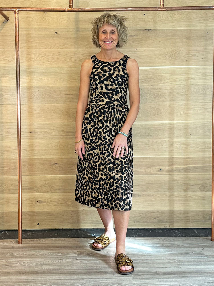 Coster Copenhagen Rylan Dress Leo Print