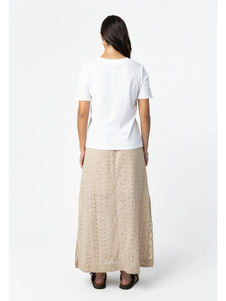 Coster Copenhagen Leo Heart Tee White