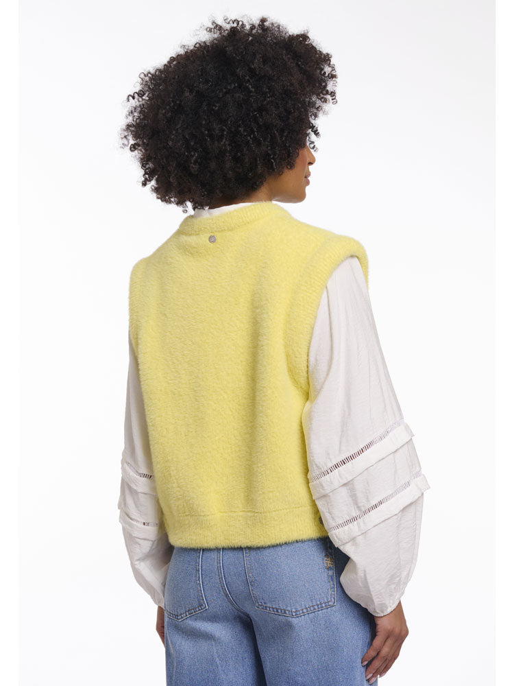 Rino & Pelle Elona Short Waistcoat Breezy Lime