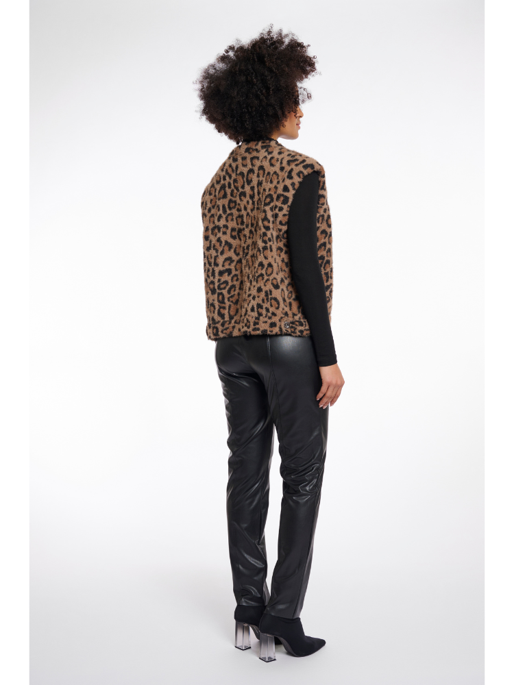 Rino &amp; Pelle Elona Waistcoat Leopard