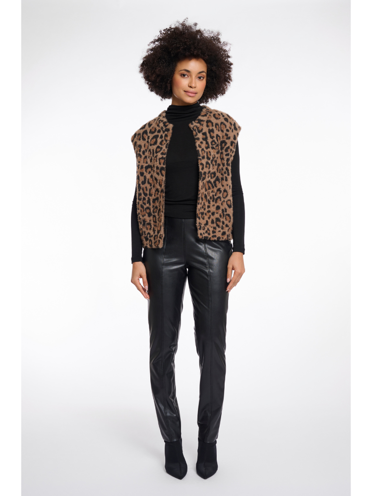 Rino &amp; Pelle Elona Waistcoat Leopard