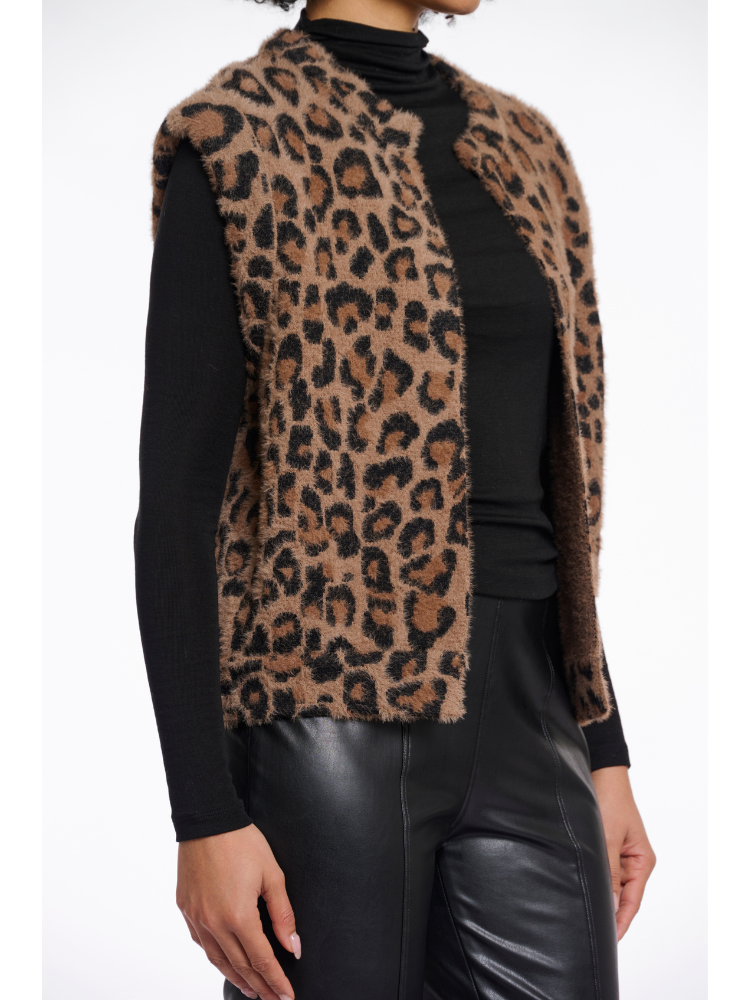 Rino &amp; Pelle Elona Waistcoat Leopard