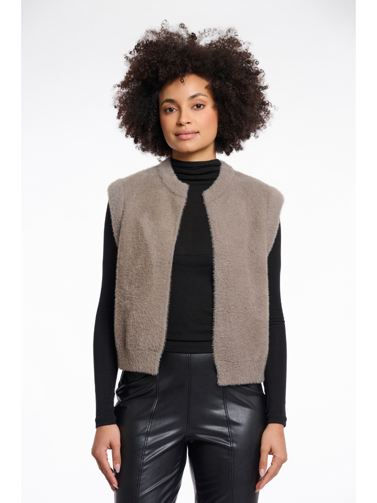 Rino &amp; Pelle Elona Waistcoat Taupe