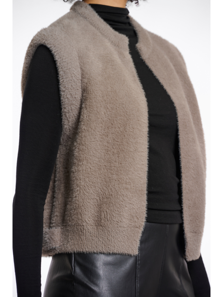 Rino &amp; Pelle Elona Waistcoat Taupe
