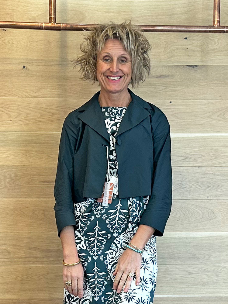 Emme Marella Emmlimosa Jacket Dark Green