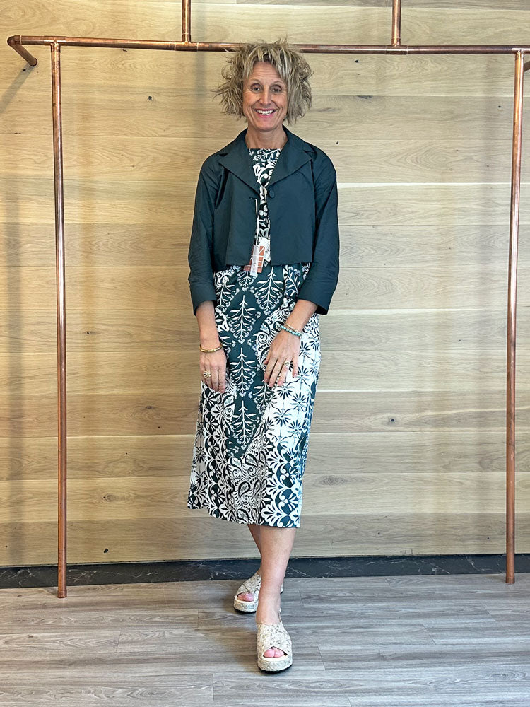 Emme Marella Emmlimosa Jacket Dark Green