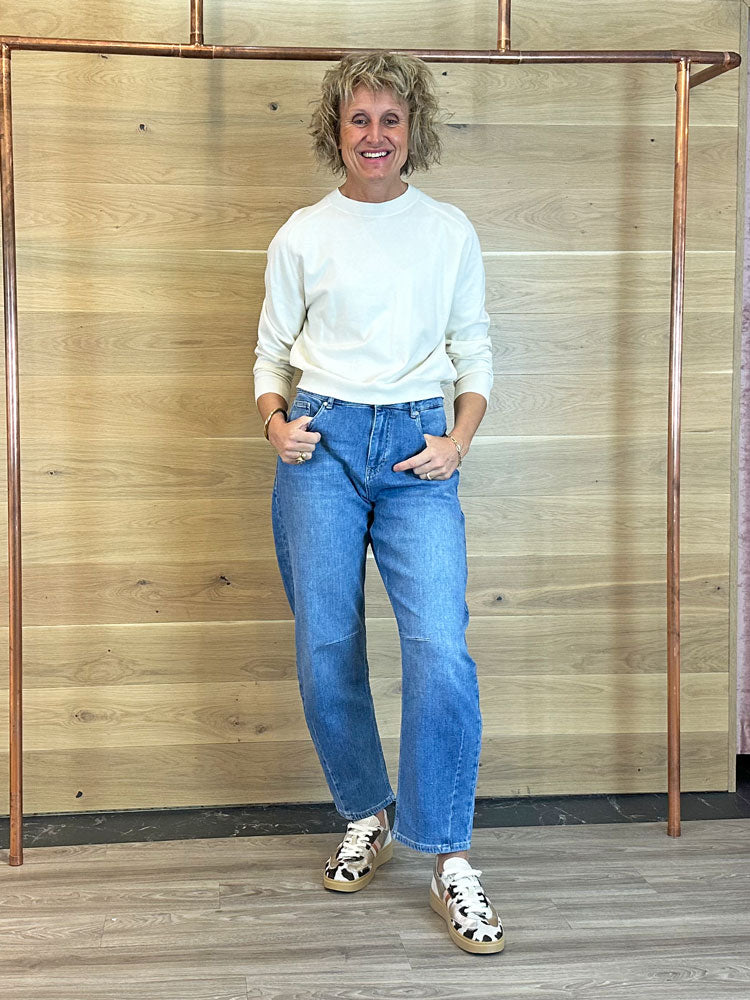 Emme Marella Emmwest Sweater Wool White