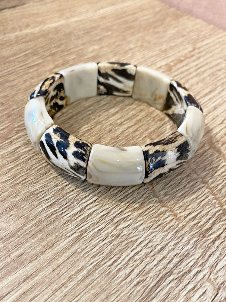 Envy Animal Print Elasticated Bracelet