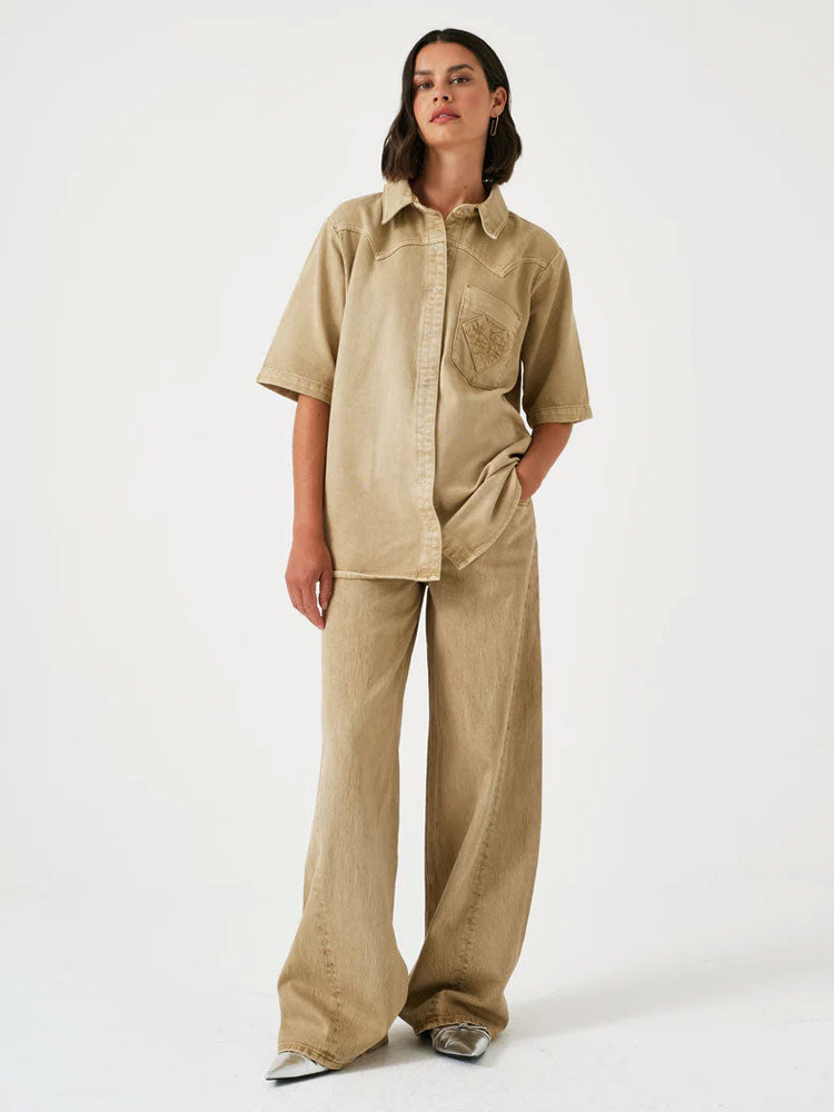 Seventy + Mochi Eva Shirt Desert Sand